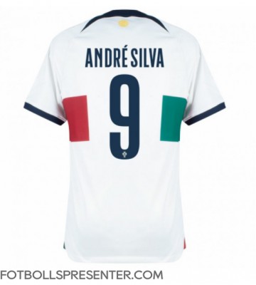 Portugal Andre Silva #9 Borta Matchtröja VM 2022 Kortärmad